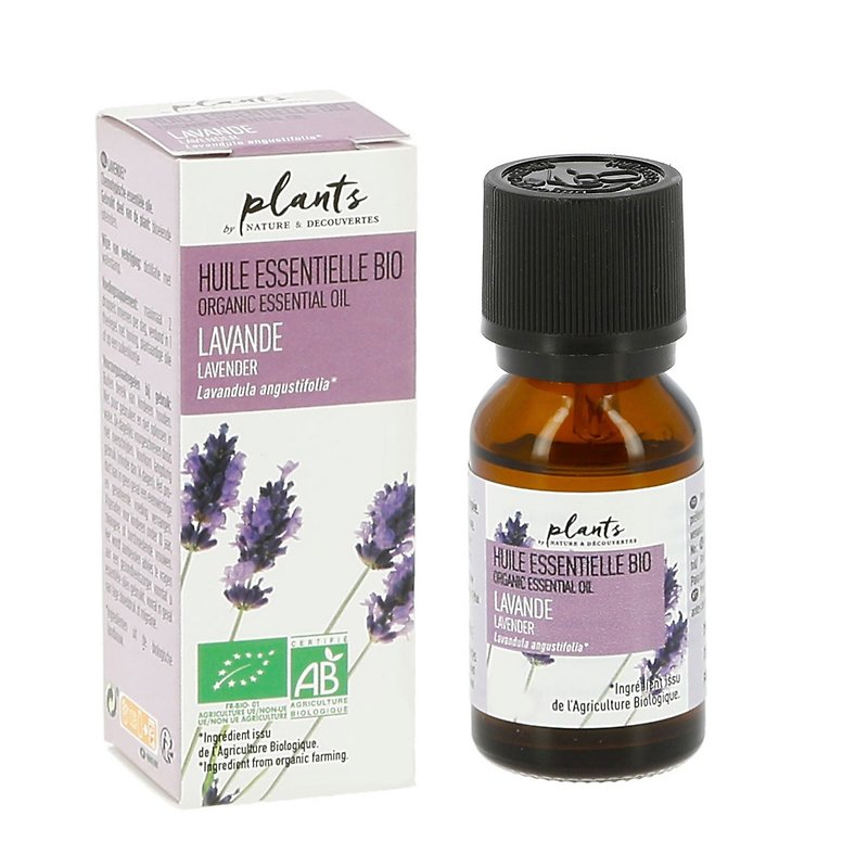 Organic Pure Natural Essential Oil - French Lavender 10ml - Fragrances - Plants & Flowers 