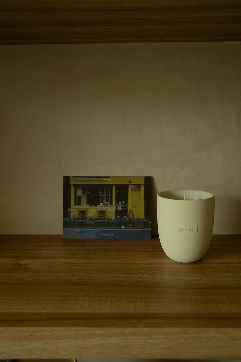 香氛蠟燭 城市侘寂系列 06 倫敦早餐俱樂部 The Breakfast club - 香薰蠟燭/燭台 - 精油 