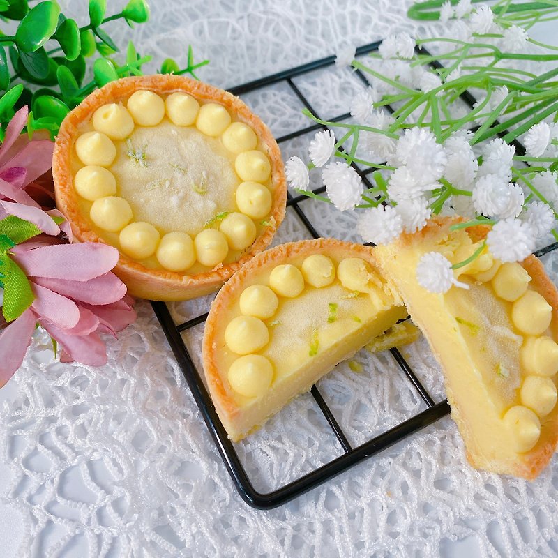 [Niqing] Lemon Tower Gift Box - เค้กและของหวาน - อาหารสด สีเหลือง