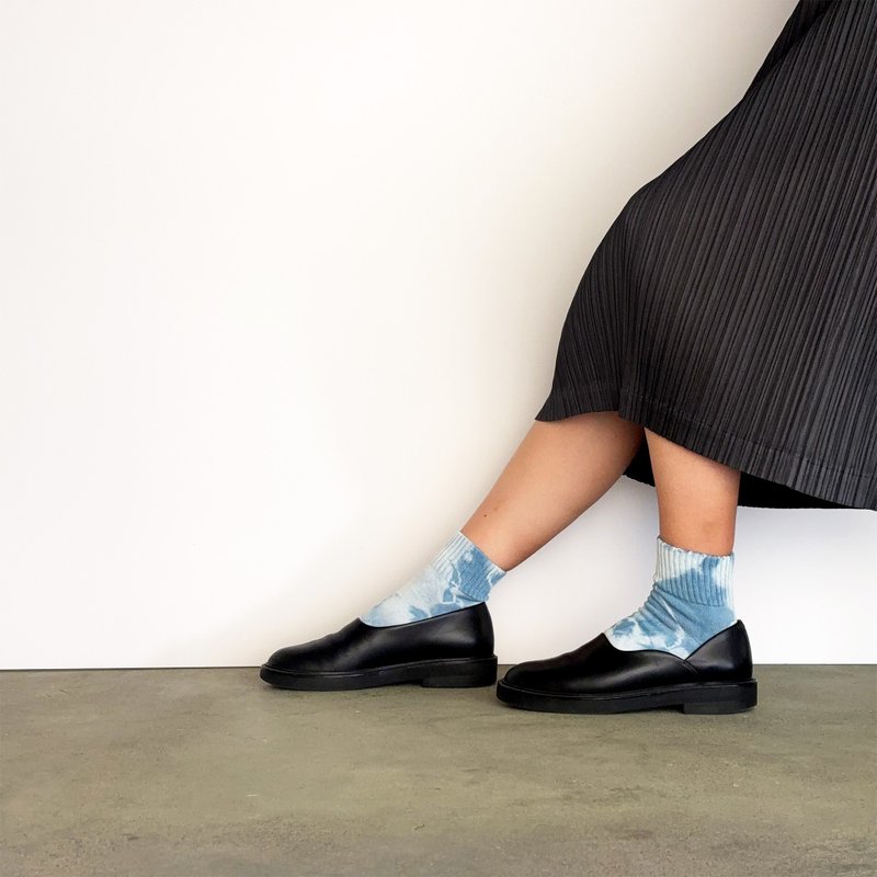 日本製造 靛藍染色 JAPANBLUE INDIGO DYED SOCKS Tabi #1 - 襪子 - 棉．麻 