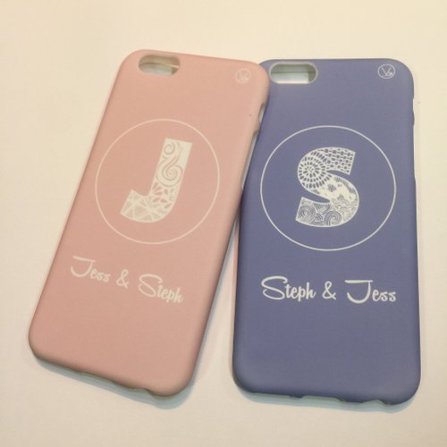 Color/text customization-Zen Wind Phone Case (Pantone Rose Quartz Pink &amp;amp; Serenity Blue)