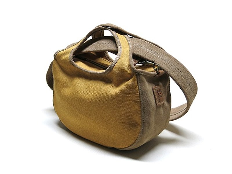 Mini Cashew Bag - กระเป๋าแมสเซนเจอร์ - ผ้าฝ้าย/ผ้าลินิน 