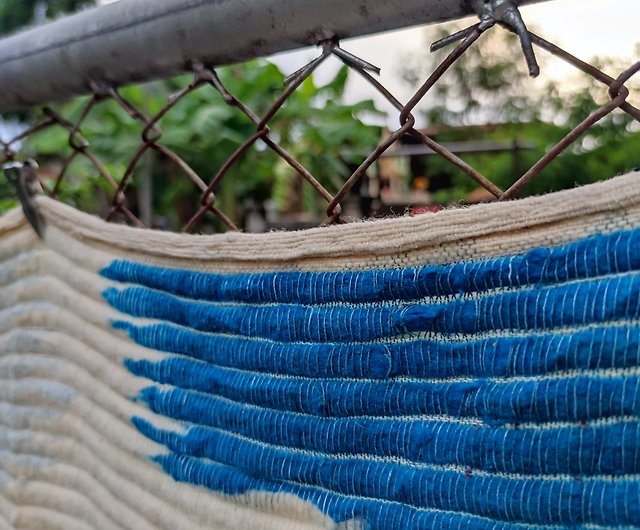 南米ペルーの手織りタペストリー-