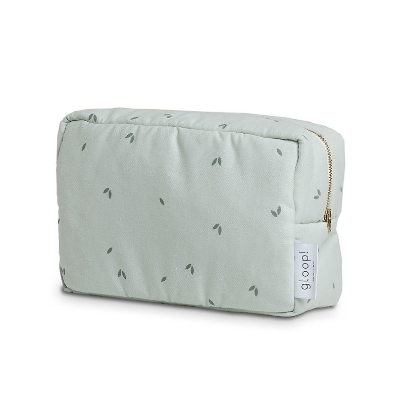 Gloop Organic Cotton Storage Bag / Green Grass - กระเป๋าคุณแม่ - ผ้าฝ้าย/ผ้าลินิน สีเขียว