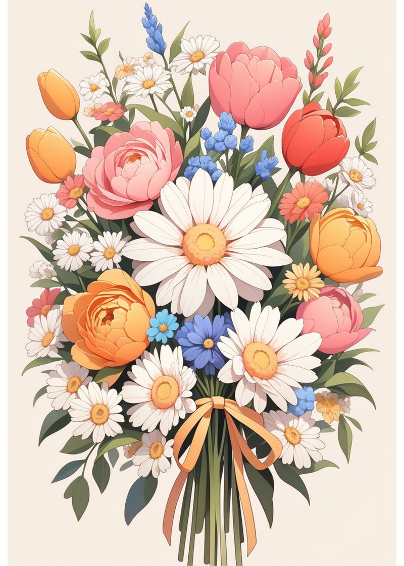 オリジナルステッカー　背景/装飾　H73 - 貼紙 - 紙 