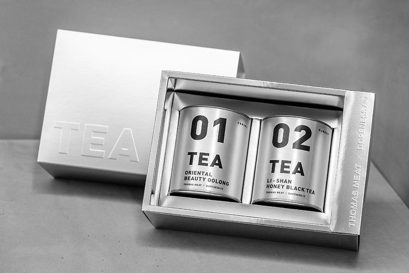 D/P/S joint model-Beauty Honey Tea Gift Set 25gx2 - Tea - Plants & Flowers Silver