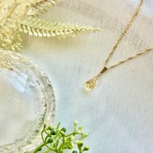 フローライトスピンドルカット＊24kgpネックレス