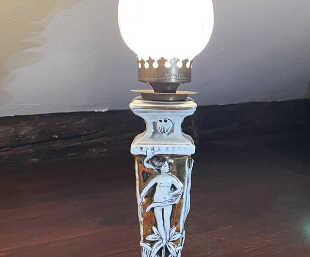 カポディモンテ陶器人形照明器具 カポディモンテ陶器人形照明器具