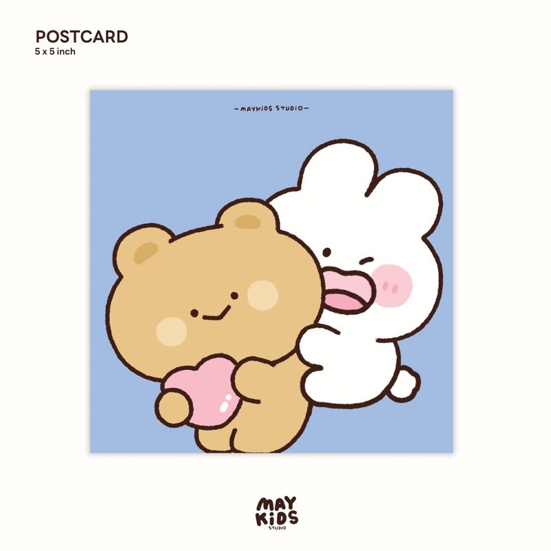 Postcard - 卡片/明信片 - 紙 藍色