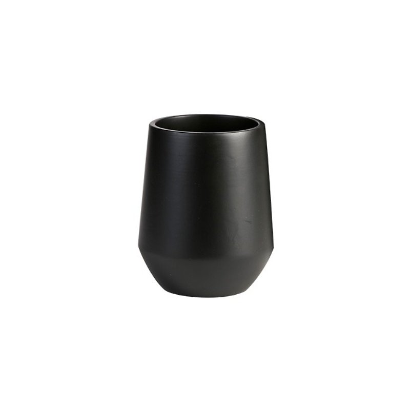 D & M│FUSION curve high cup (small) - Plants - Other Materials Black