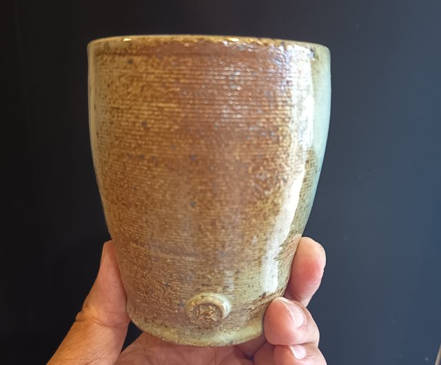 天青色鈞釉咖啡杯馬克杯還原燒陶藝家陳炫亨手作炫茶器/陳炫亨2025全國