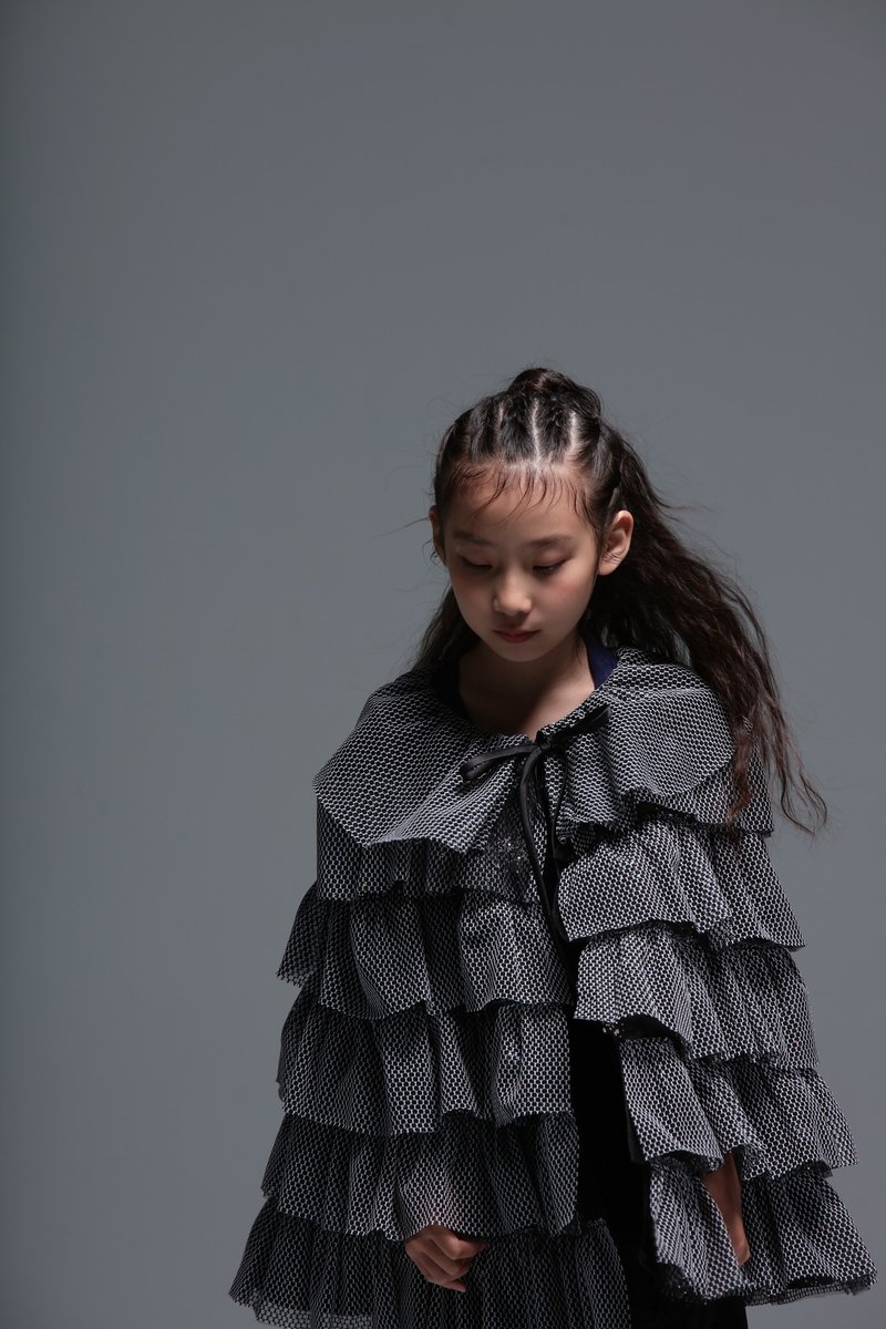 Mesh Layer Cape / 2021 - 女大衣/外套 - 其他材質 