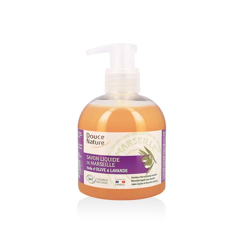 Douce Nature Liquid Marseille Soap Hand Wash - Lavender 300ml - Hand Soaps & Sanitzers - Other Materials 