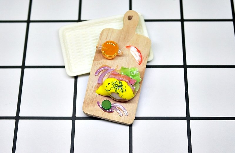 ➽ clay series - Benidi off egg-➪ magnet series # refrigerator magnet # # blackboard magnet # #Fake Food # # stationery # - Magnets - Clay Yellow