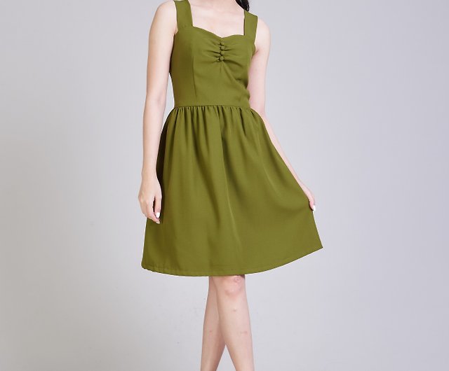 Olive dress Mini