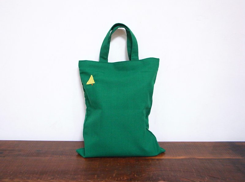 Green forest bag - Handbags & Totes - Cotton & Hemp 