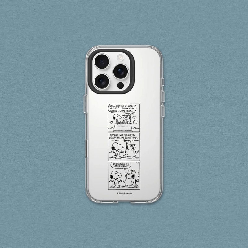 Clear透明防摔手機殼∣Snoopy史努比/經典漫畫 for iPhone - 手機殼/手機套 - 塑膠 透明