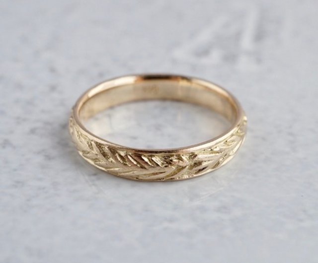 Rosemary wreath ring R075K10 - Shop ateliersimo General Rings - Pinkoi