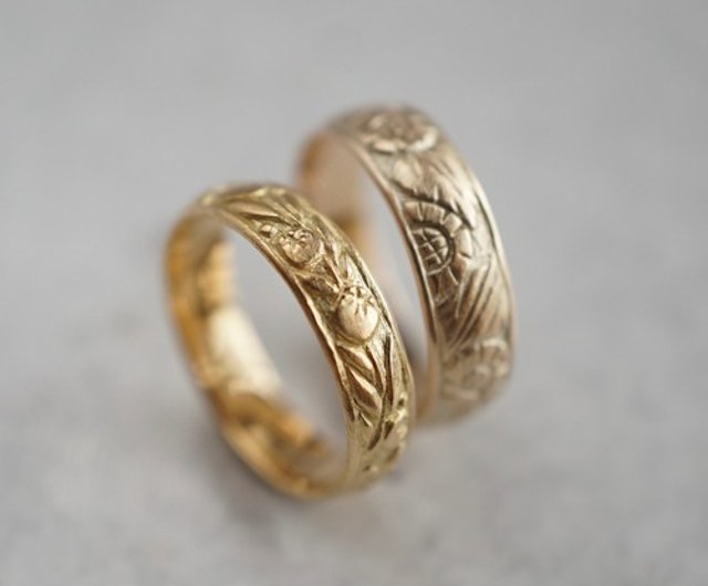 Rosemary wreath ring R075K10 - Shop ateliersimo General Rings - Pinkoi