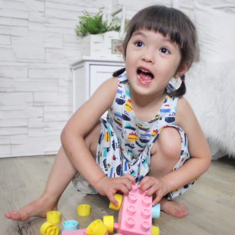 WOOHOO Block Junior soft building blocks - 47pcs - ของเล่นเด็ก - พลาสติก หลากหลายสี