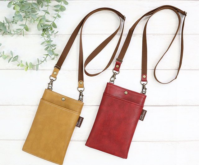 Faux Leather Mini Pochette