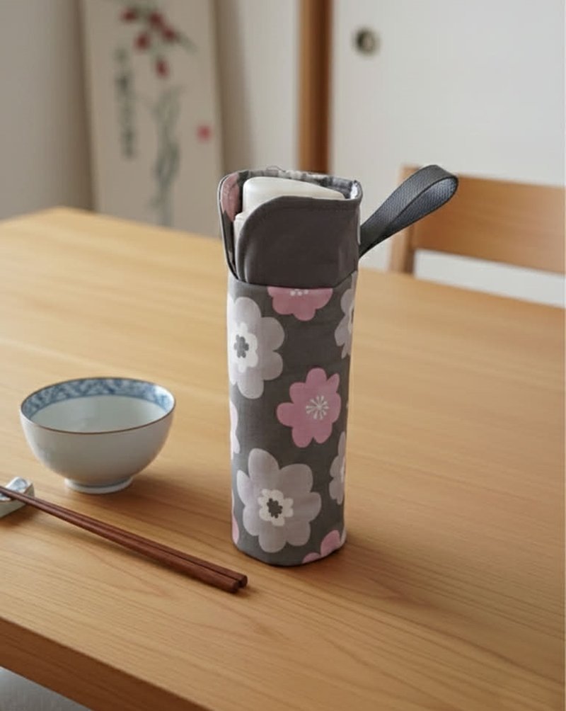 保溫瓶防撞保護套/虎牌/象印/膳魔師/24H出貨/大小2尺寸可選 - 杯套/飲料提袋 - 棉．麻 