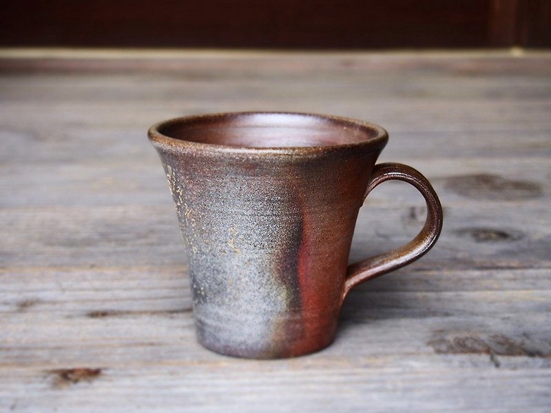 備前 コーヒーカップ(中)　c1-050 - マグカップ - 陶器 ブラウン