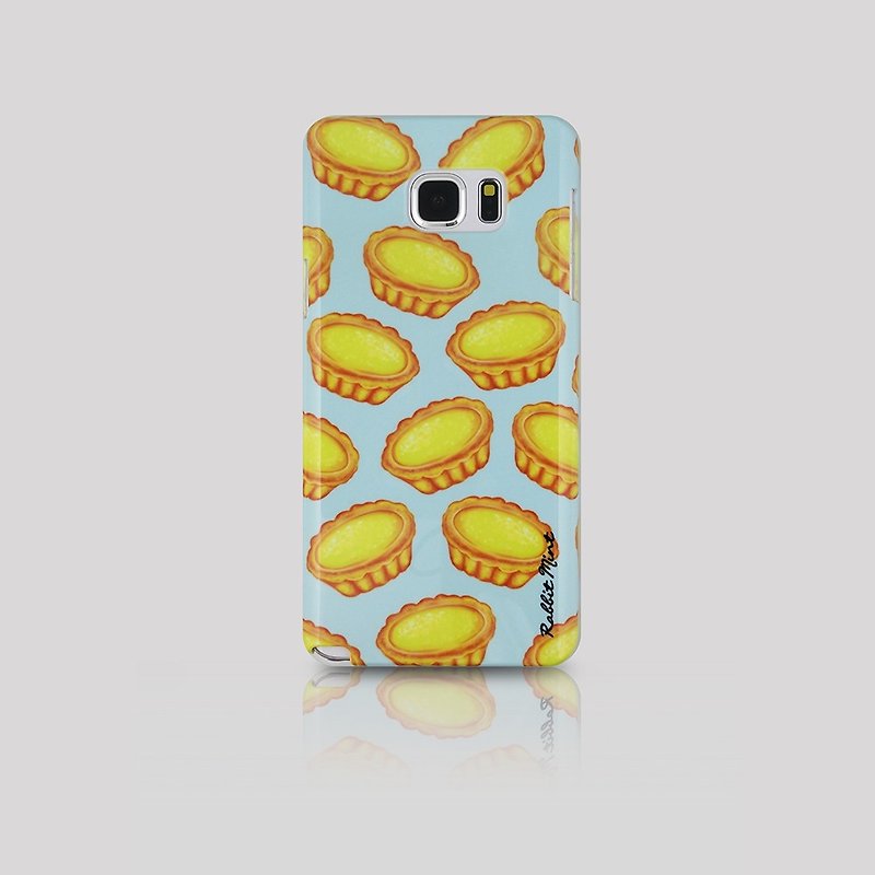 (Rabbit Mint) Mint Rabbit Phone Case - Hong Kong-style cuisine series (tart) - Samsung Note 5 (00096) - Phone Cases - Plastic Yellow
