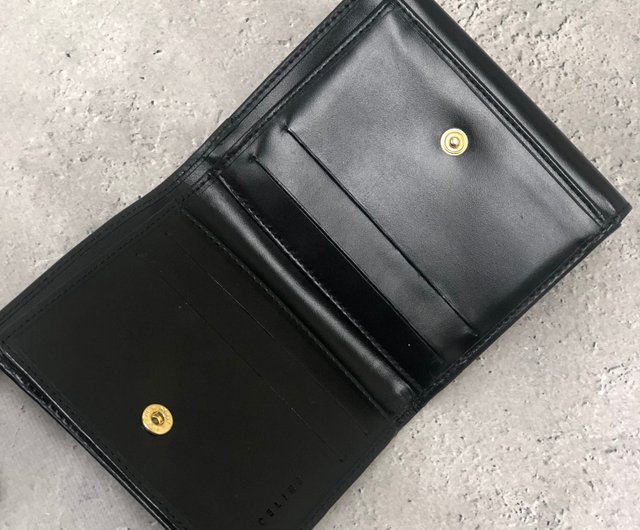 CELINE マカダム レザー 二つ折り財布 ネイビー セリーヌ 長財布 マカダム ヴィンテージ レザー スエード