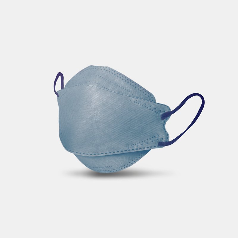 Sofara舒芙氧 成人4D立體醫療口罩-莫蘭螢石款(20入) - 口罩/口罩收納套 - 其他材質 藍色