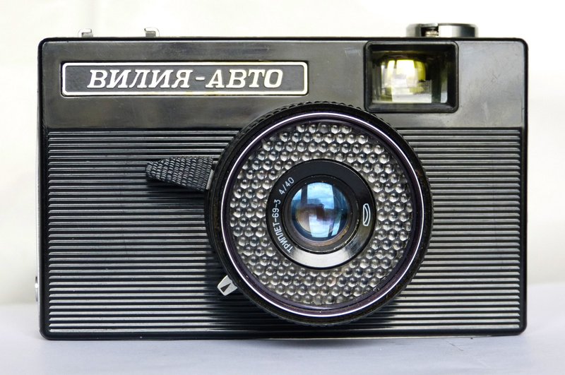 Vilia Avto Auto USSR 35mm scale-focus film camera lens Triplet 69-3 4/40 BelOMO - 相機/拍立得/底片相機 - 其他金屬 黑色