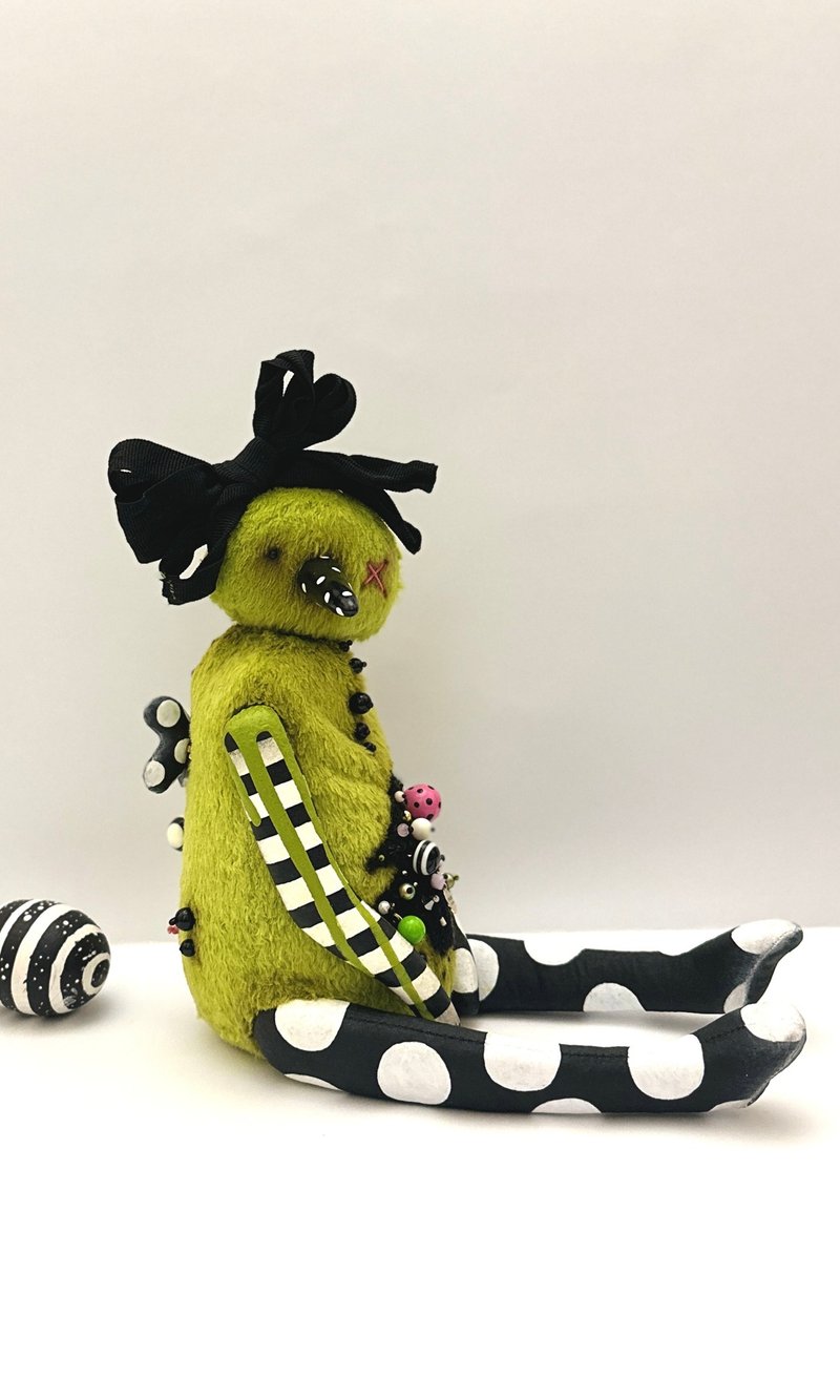獨一無二藝術人偶 – 另類雪人 – 手工製作 _ 備貨直送！ - 公仔模型 - 其他材質 綠色