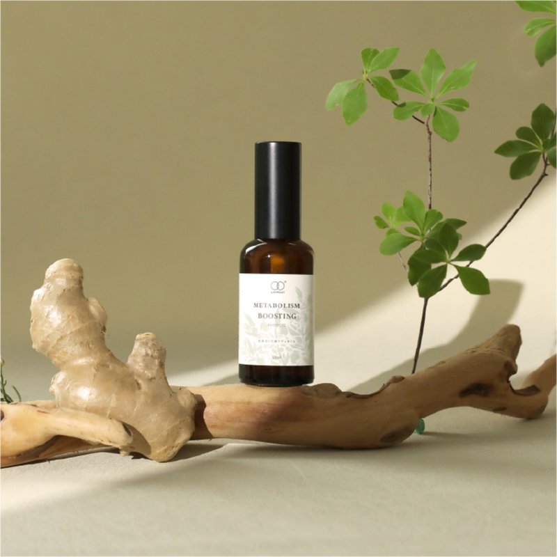 身體按摩刮痧【杜松生薑全效代謝按摩油50ml】足浴/泡澡/按摩用 - 身體乳/按摩油 - 精油 透明