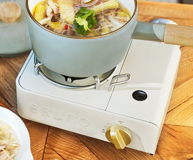 Mother's Day Gift】Japan BRUNO Mini Gas Cooker (Ivory White