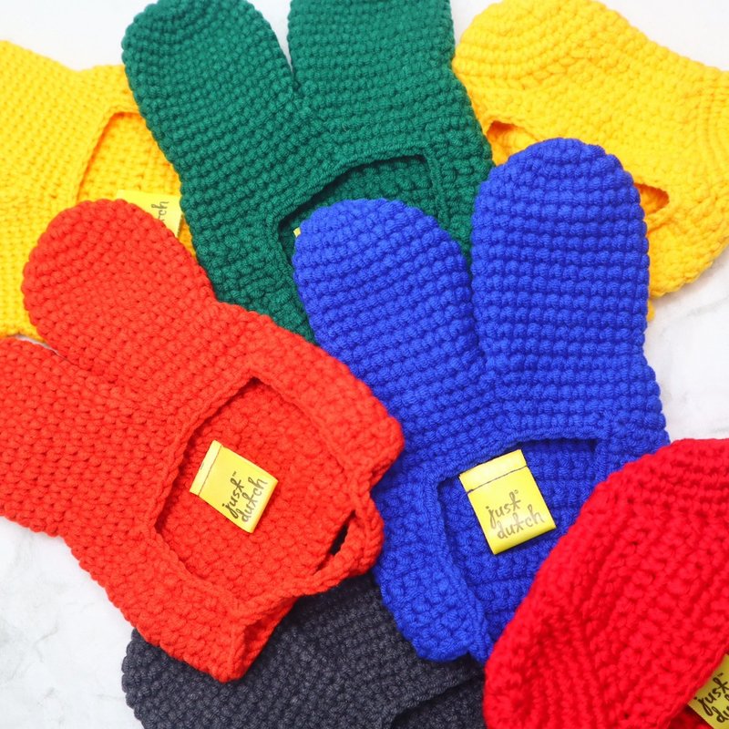 荷蘭Miffy米菲兔 配件衣服【兔兔帽小熊帽】純棉全手工專屬配件 - 公仔/玩偶 - 棉．麻 