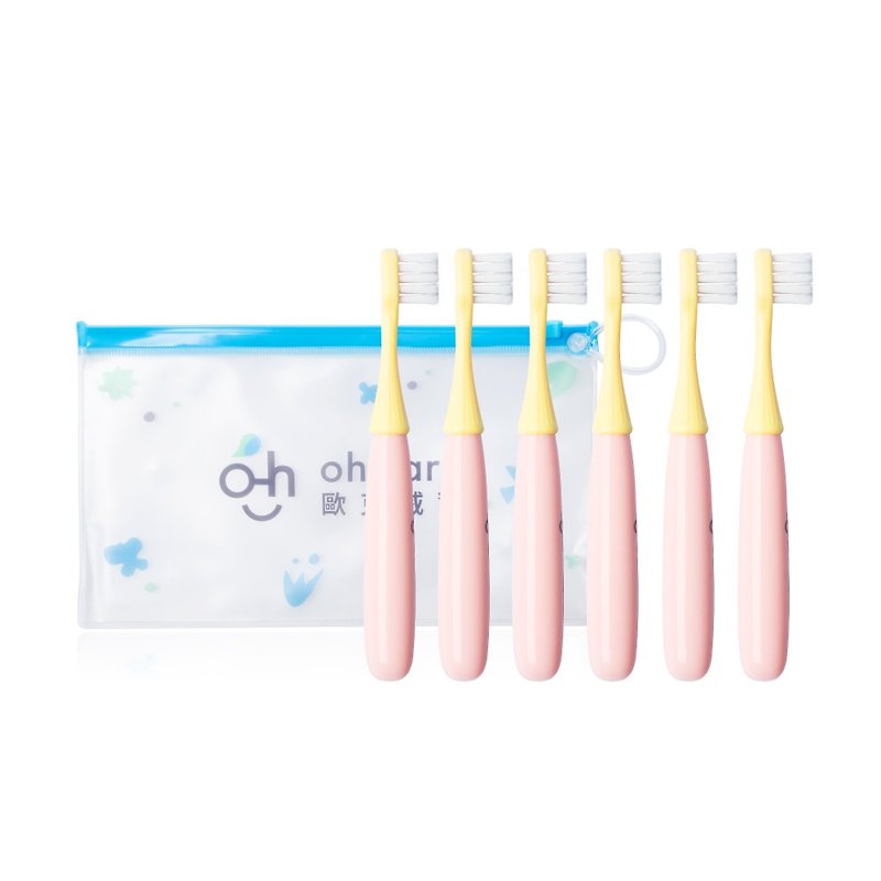 [oh care Oakwell] Children's toothbrushes come in a set of 6 and two colors are available - Toothbrushes & Oral Care - Other Materials 