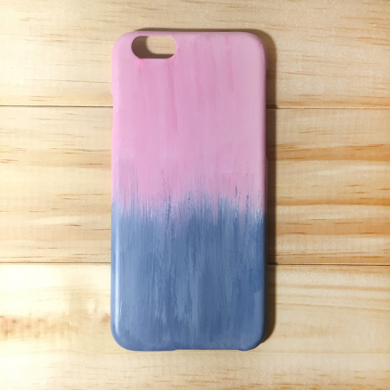 [Painted phone shell smartphone case: 2016 representative color: painted Hand-painted] - เคส/ซองมือถือ - พลาสติก สึชมพู