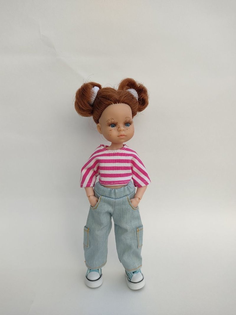 PDF sewing pattern for Mini Paola Reina dolls 21 cm - 手工藝教學/工具書 - 其他材質 