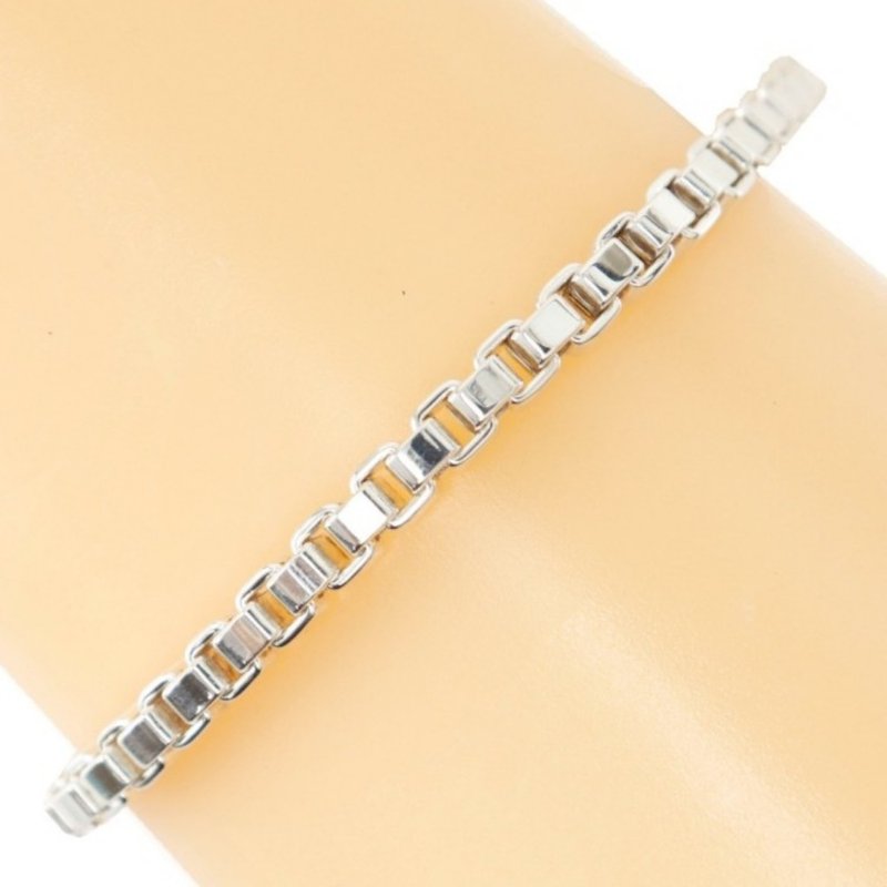 【日本直送】ティファニー TIFFANY&Co. ベネチアン ブレスレット シルバー925 約16.0g ユニセックス【中古】 - 手鍊/手環 - 銀 銀色