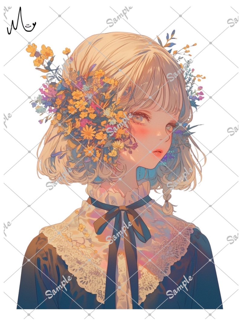 オリジナル人物ステッカー - 貼紙 - 紙 