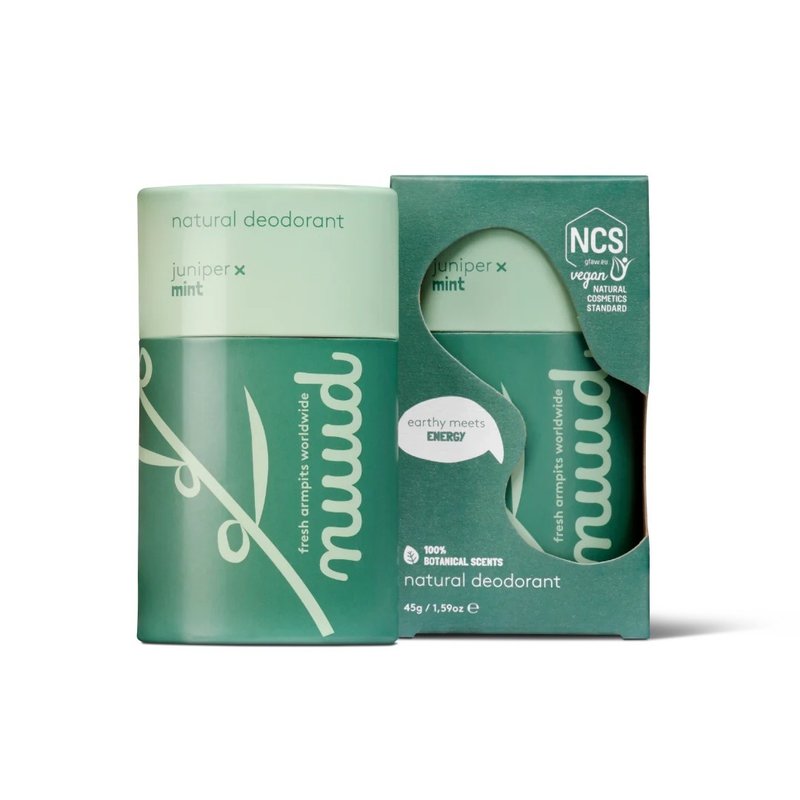 Nuud Care 紙管裝天然高效香體膏 – 杜松✕薄荷味 - 香水/香膏 - 環保材質 綠色