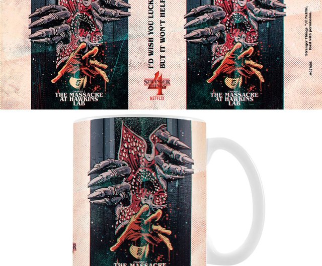 STRANGER THINGS LOGO - 11oz - Mug -White