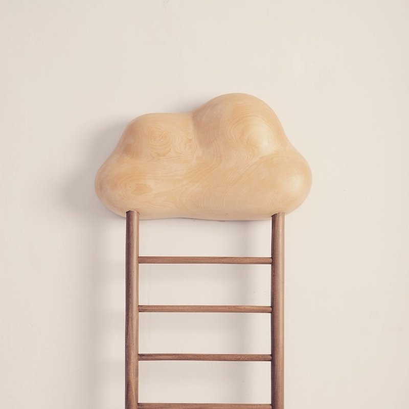 [Even handmade limited works] Cloud coat rack - Items for Display - Wood Multicolor
