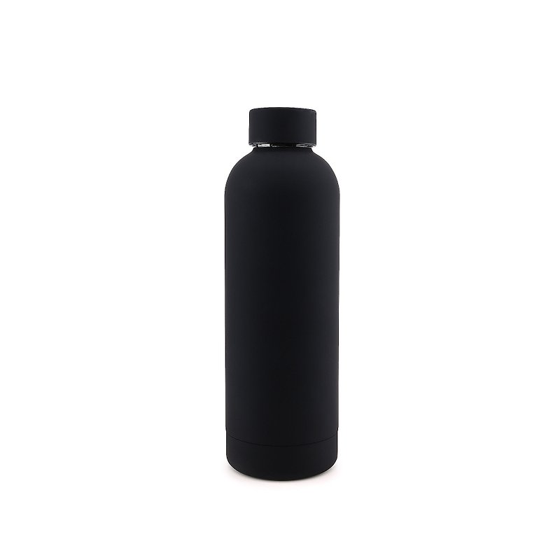 温冷真空ボトルタンブラー ブラック ミッドナイトブラック(500ml) - 保温・保冷ボトル - その他の素材 ブラック
