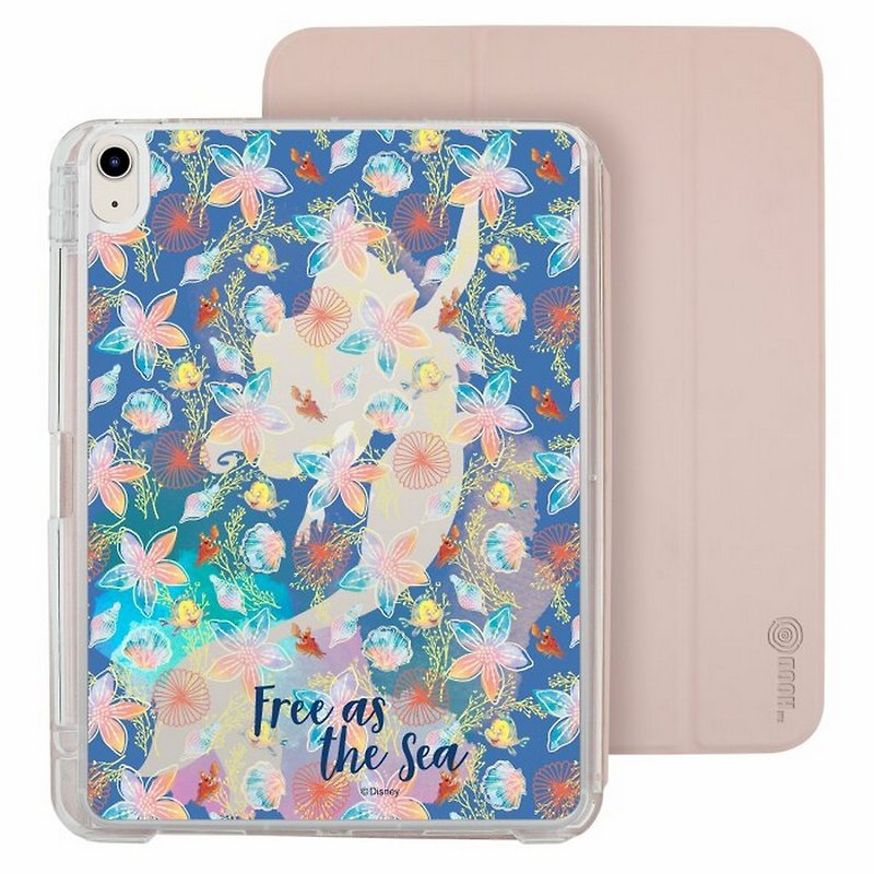 Disney Ariel Princess iPad Air / Pro Detachable Clear Case Folio Case - Tablet & Laptop Cases - Plastic Multicolor