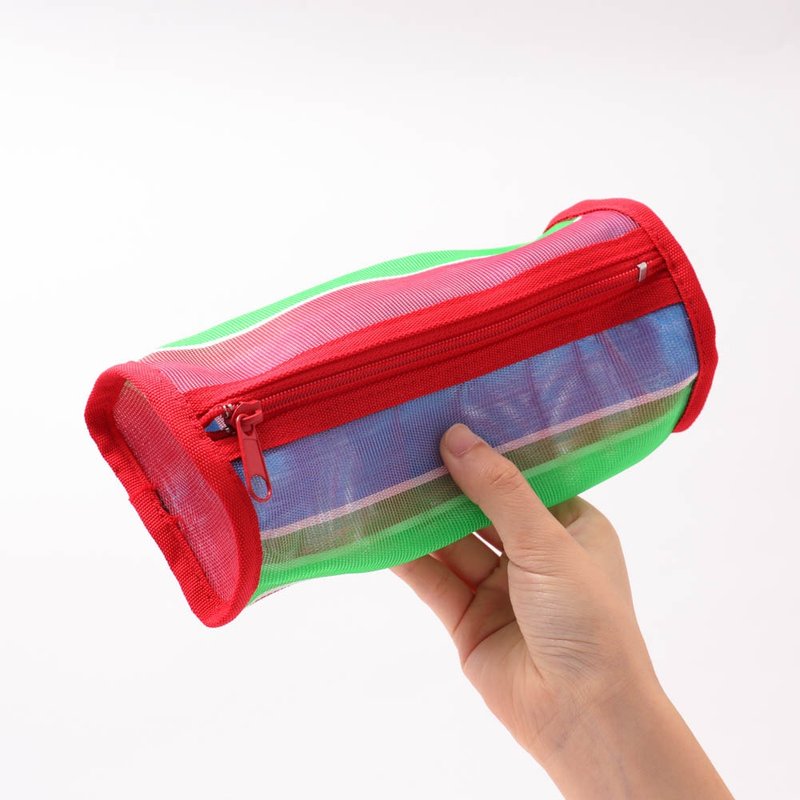 茄芷阿嬤 復古筆袋/萬用袋(紅/藍/綠) - 筆盒/筆袋 - 塑膠 