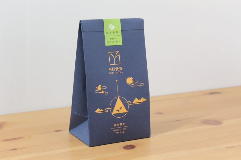 [Original Leaf Tea Bags] Youyun Four Seasons Spring Tea Triangle Three-dimensional Tea Bags 12pcs - ชา - กระดาษ สีเขียว