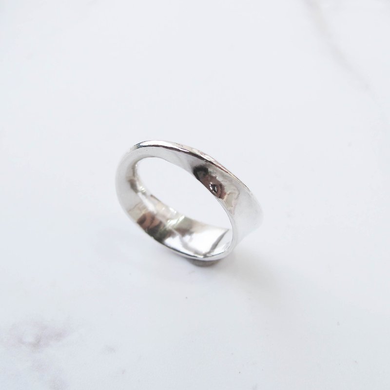 Big member [handmade silver jewelry] fit × sterling silver handmade men's ring - General Rings - Sterling Silver Silver
