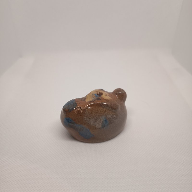 生肖玉兔香插擴香石茶寵紙鎮陶瓷燒製 - 香氛/精油/擴香 - 陶 多色