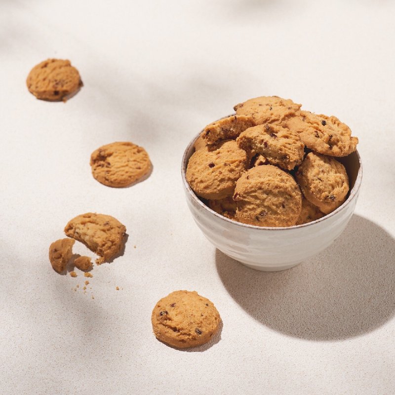 【餅乾學院】蔓越莓酥130g Cranberry Cookie (裸餅入夾鏈袋) - 零食/點心 - 新鮮食材 紅色